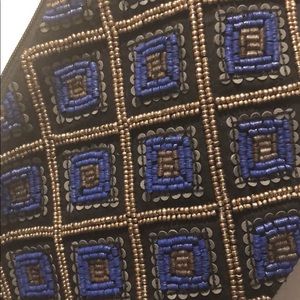 Loft sequin beaded wristlet